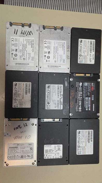 SSD SATA 180GB, 240GB, 256GB, 512GB, 960GB