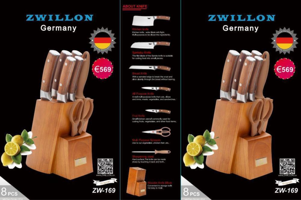 Набор ножей, Ножь,