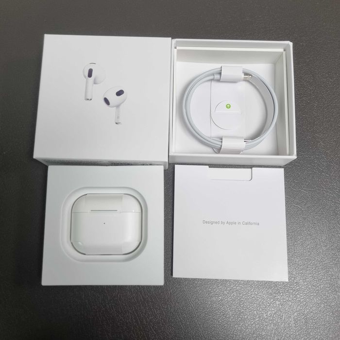 AirPods 3 | Sunet Clar | Microfon | Cutie Incarcare |