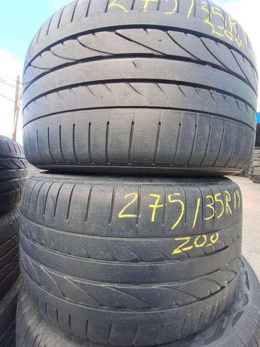 2 anvelope vara 275/35r19 Bridgestone rft runflat Montaj Gratuit