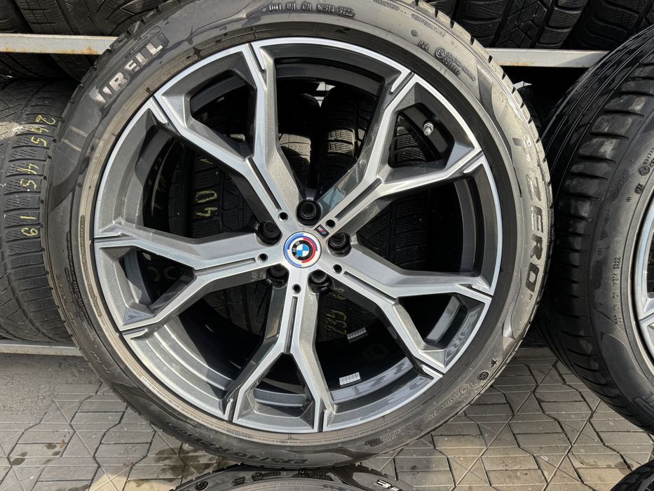 jante originale bmw m packet r21 x5 g05 x6 g06 echipate vara