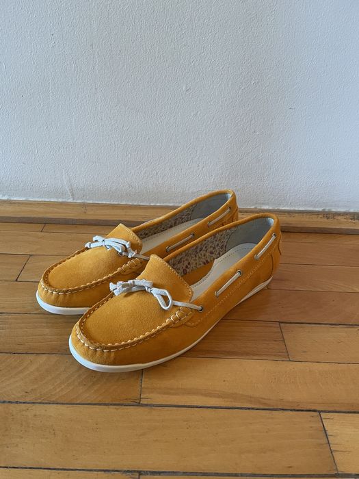 Mocasini dama din piele naturala marimea 39 si 40.