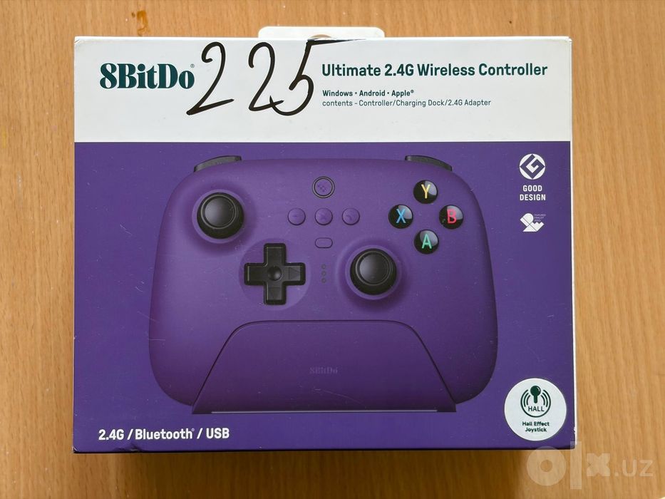 Беспроводной геймпад 8BitDo Ultimate 2.4G Wireless Controller Hall Edi