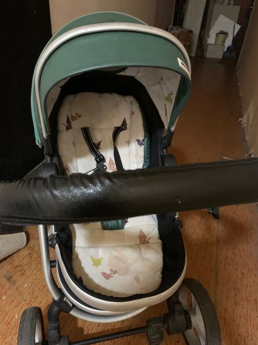 3 в1 Използвана бебешка количка за момче