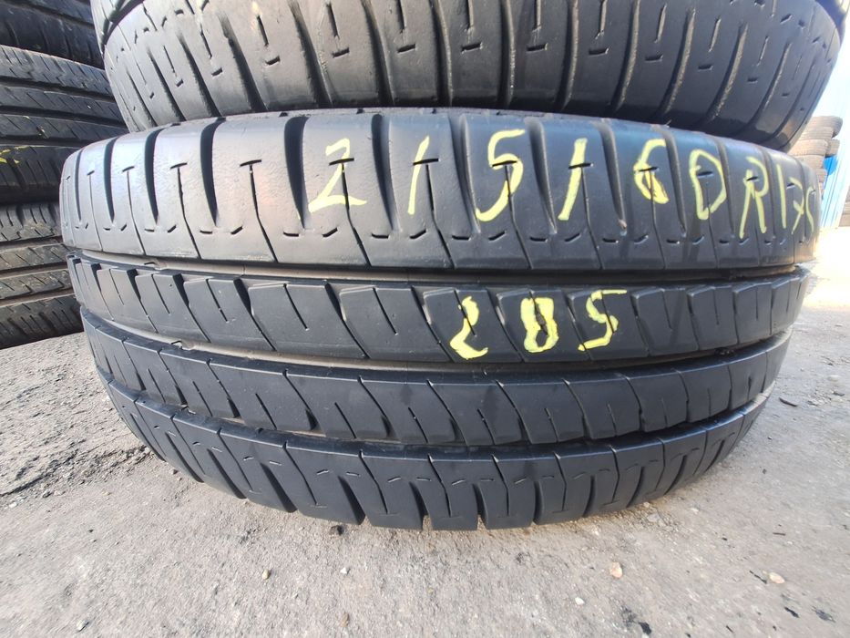4 anvelope vara 215/60r17C Michelin Montaj Gratuit
