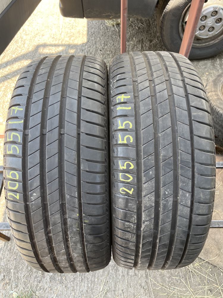 Lot de 2 Pneus Occasion Bridgestone Turanza T005 - 195/55 R16 87H