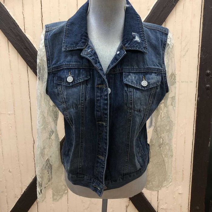 Vesta blugi albastra