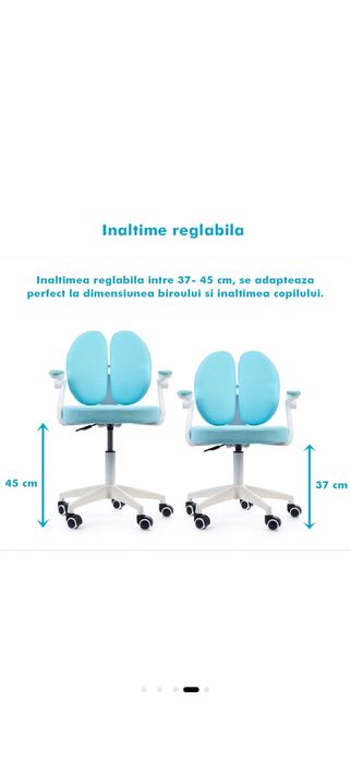 Scaun birou ONUVIO ca nou utilizat doar de cateva ori