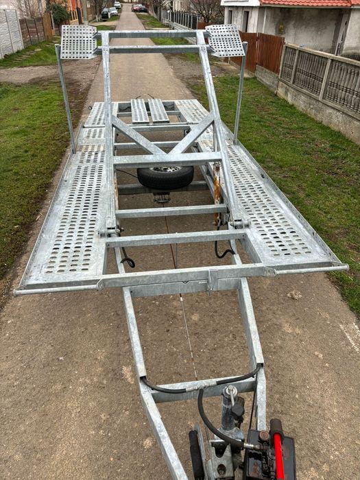 Trailer 2 masini  cu liftanta