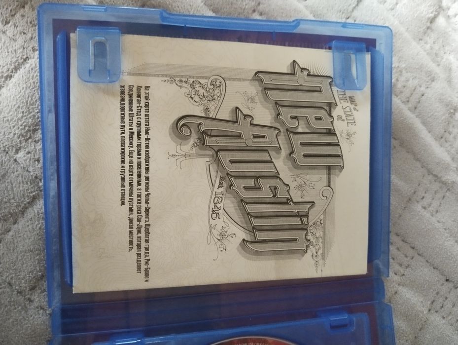 Диск red dead redeption 2