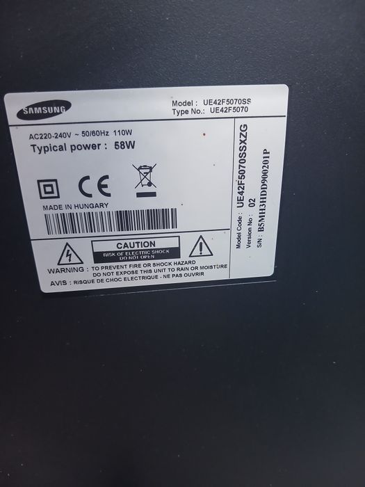 Tv samsung pentru piese