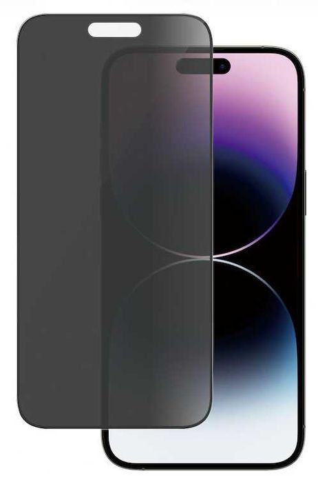 Pachet 2 buc. Folie de protectie PanzerGlass din sticla pentru Apple iPhone 14 Pro Max, UWF, Privacy