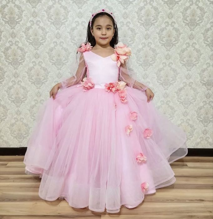 Прокат детских вечерних платьев