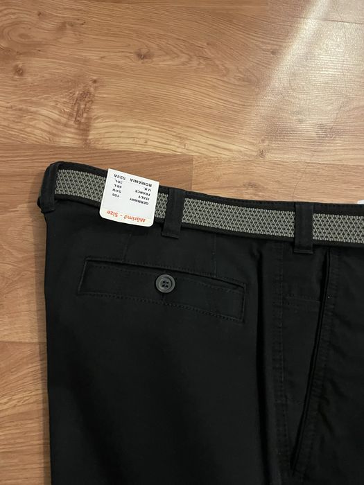 Pantaloni barbati, noi cu eticheta.