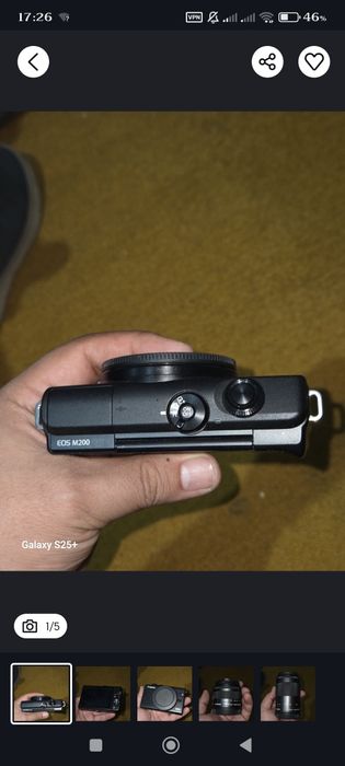 Eos m200 yengi xolatda