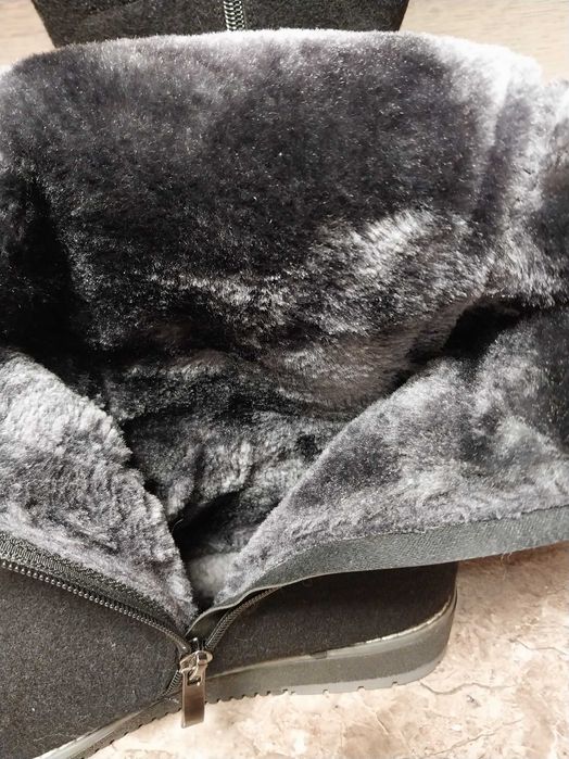 Войлочные сапоги женские