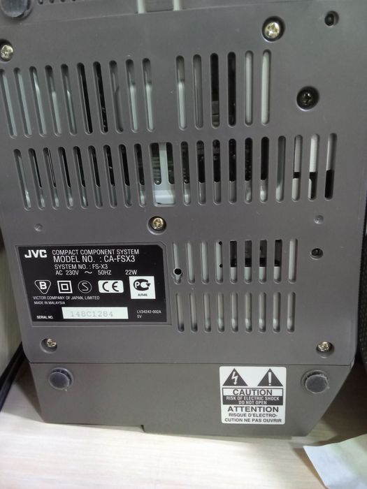 Колонки с усилителем JVC