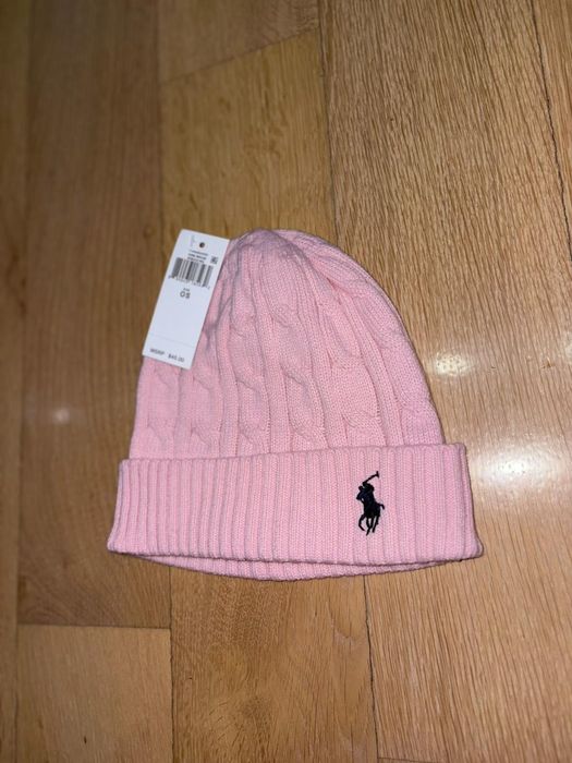 Căciulă Polo Ralph Lauren roz Noua Eticheta