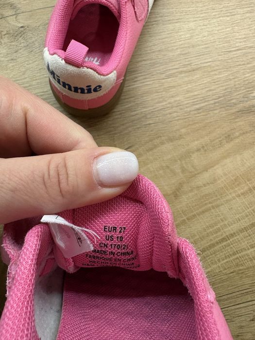 Кецове Мини Маус H&M номер 27 и маратонки Adidas номер 26 1/2