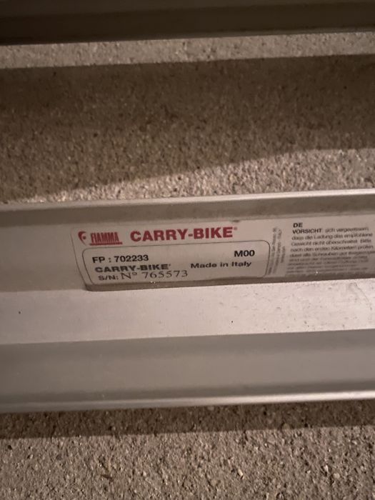 Fiamma багажник /стойка за колела за кемпер на части