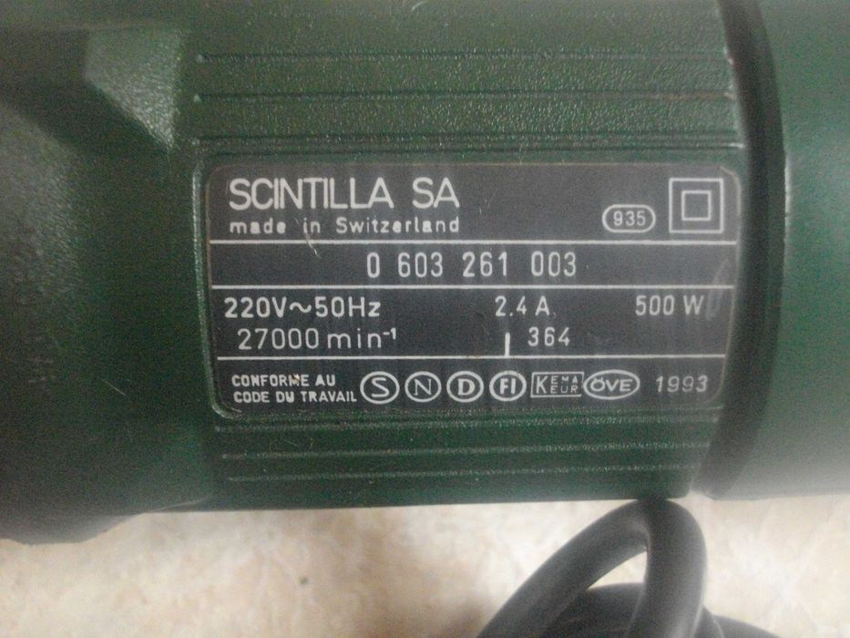 Прав Шлайф Японски MAKITA CD0800C 750W /Швейцарски BOSCH 550W Отлични