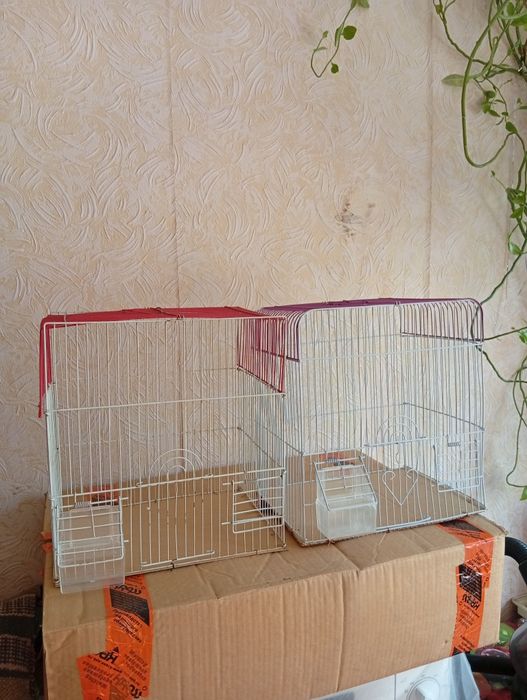Клетки для птиц.