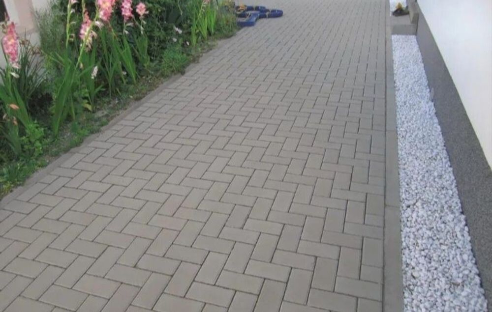 Укладка брусчатка и бордюры