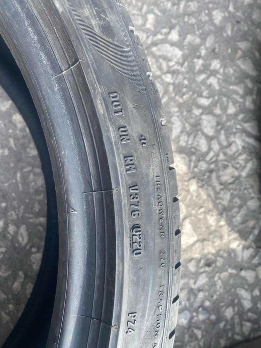 4 броя летни гуми Pirelli 255/40 R21 Dot 0220 ном 45