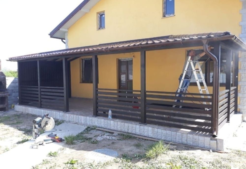 Foisoare de gradina 
Terasa 
Foisoare 
Magazii
Pergole 
Sopr