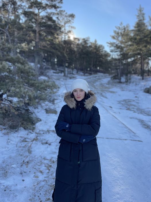 Пуховик зимний