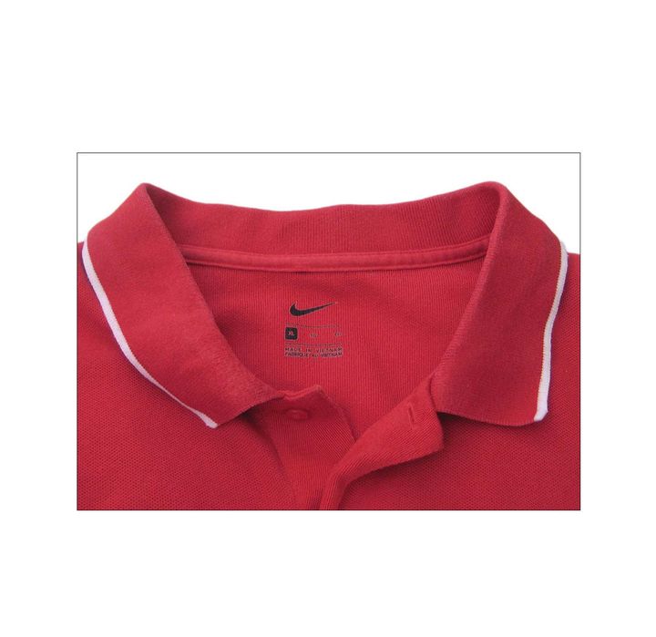 Nike Червена Поло Блуза Polo Shirt L-XL Casual Отлична ЦСКА Армейци