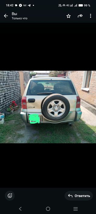 Toyota RAW4 2003г Американец