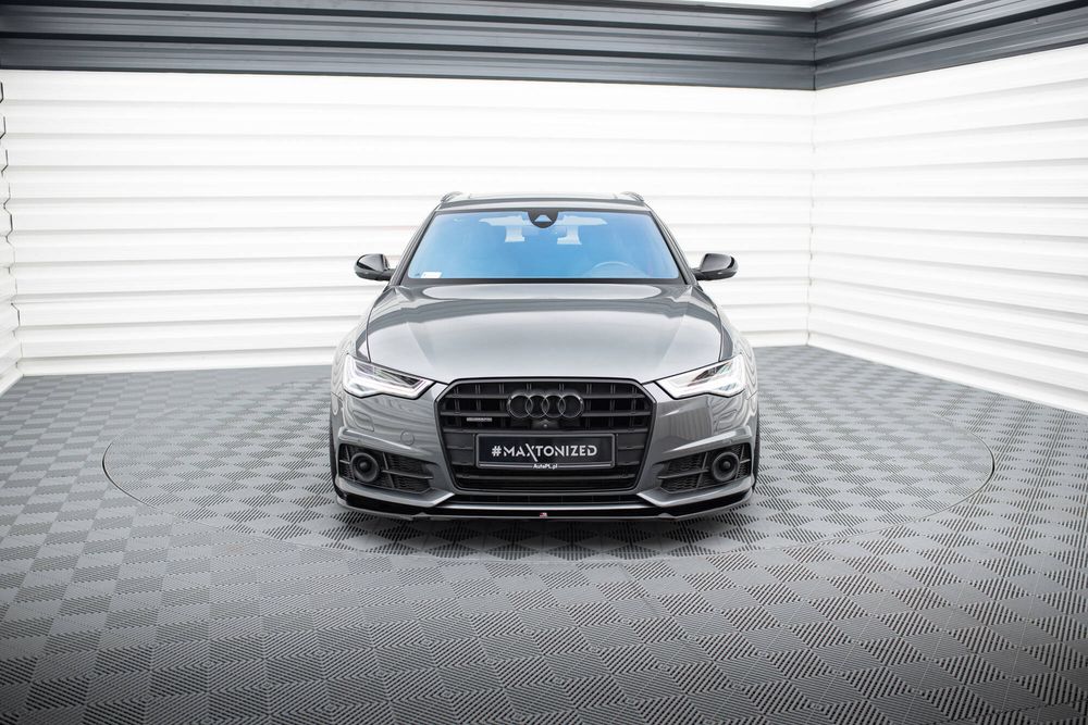 Спойлер за предна броня Maxton design за Audi A6/S6 C7 (2014-2017)