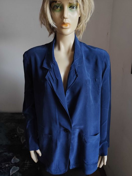 Blazer de matase naturala Yessica-masura 44-Nou!