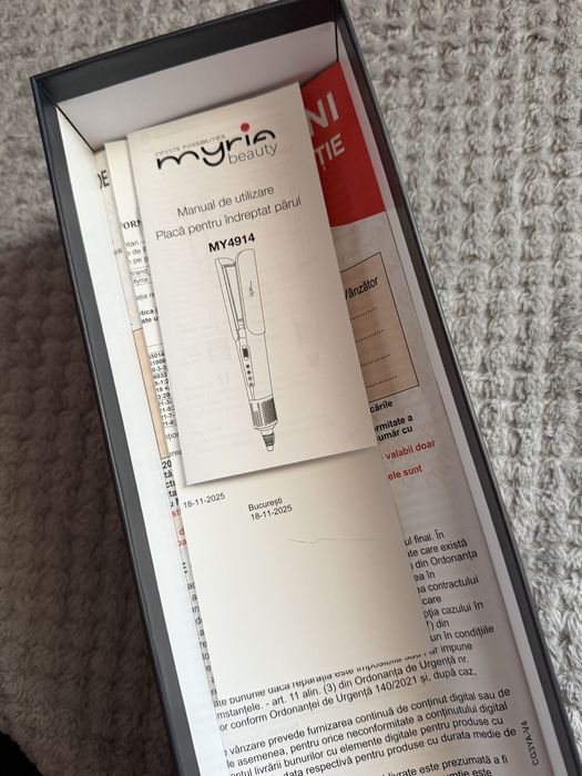 Myria Airstraight placa de indreptat cu aer