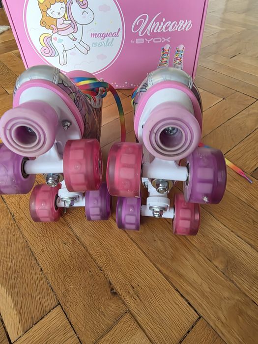 BYOX Регулируеми кънки UNICORN XS 27 -30