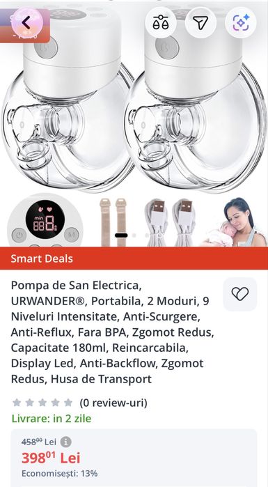 Pompa de sani electrica