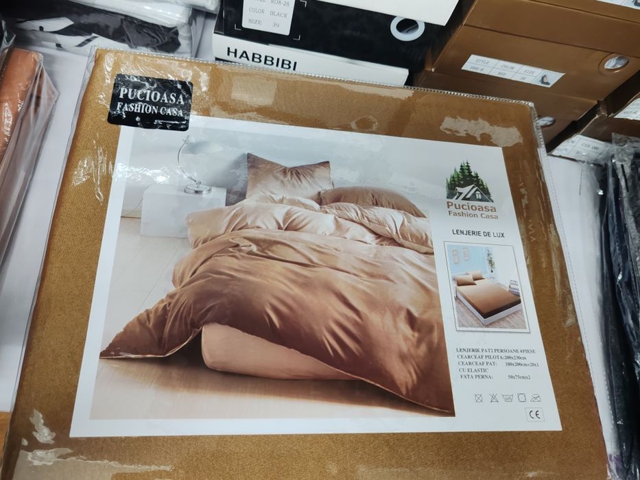 Lenjerie de pat cu elastic