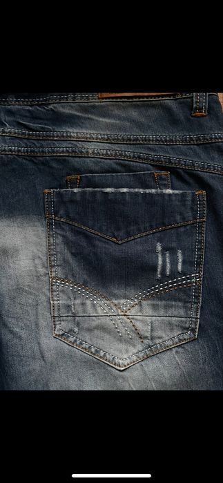 Мъжки скъсани дънки distressed ripped jeans