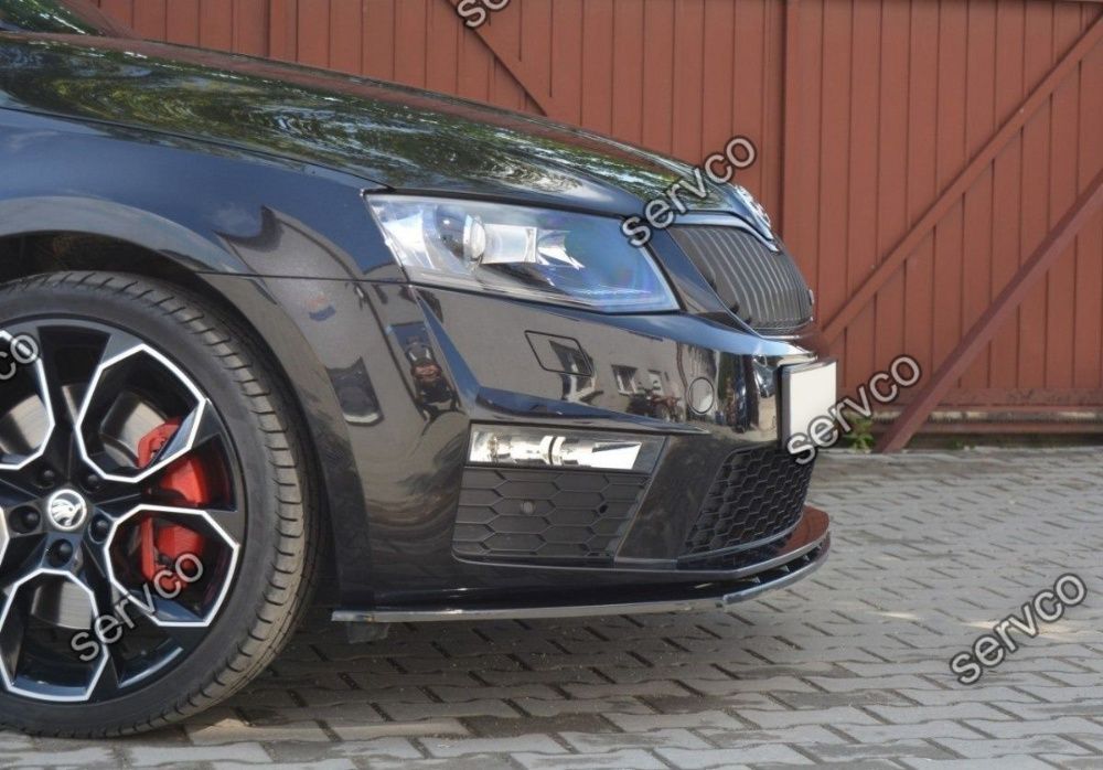 Prelungire bara fata Skoda Octavia MK3 RS 2013- v9 Maxton Design