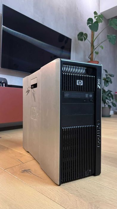 PC Workstation HP Z800 + Monitor BenQ VZ2770H – gata de lucru