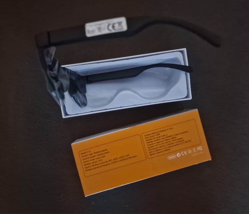 Ochelari Smart Bluetooth multifuncționali,   lentile HD,unisex Pret 150Lei