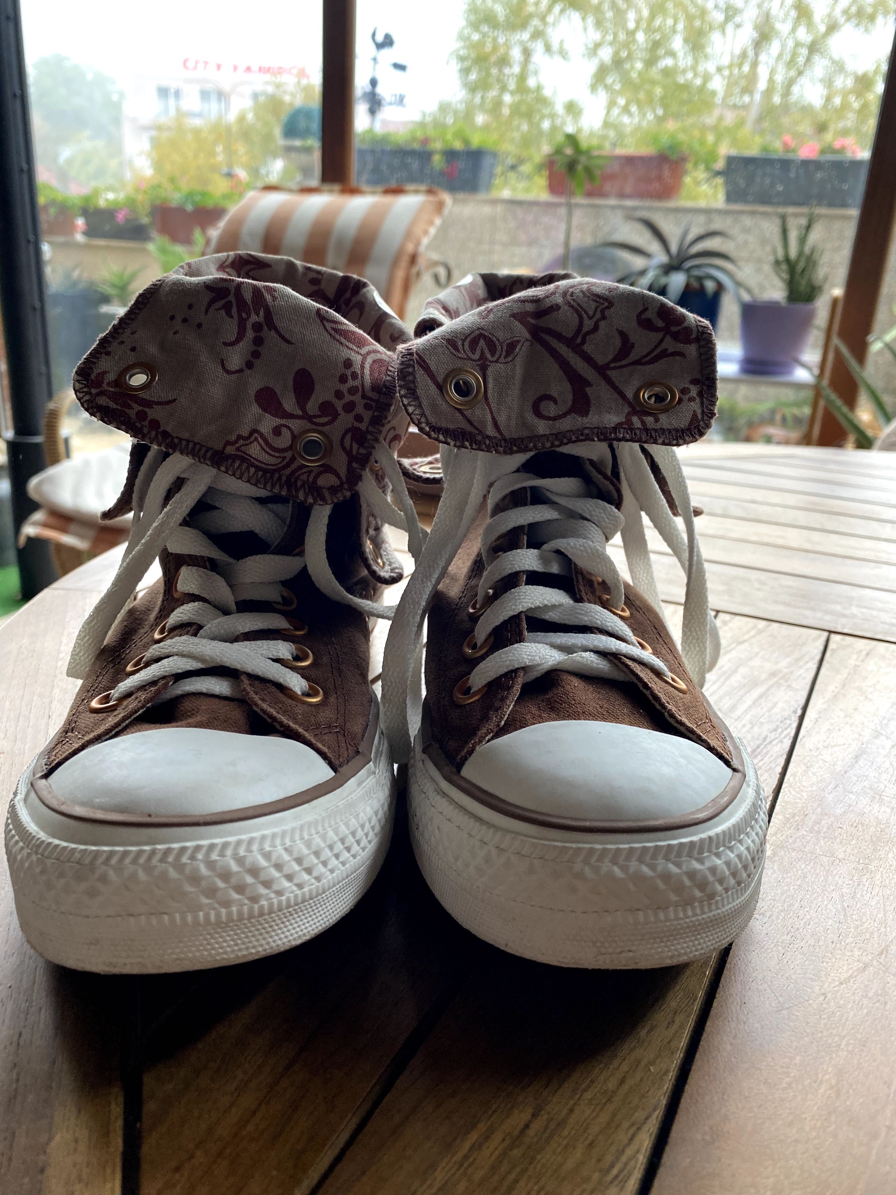 Converse fold over high tops best sale