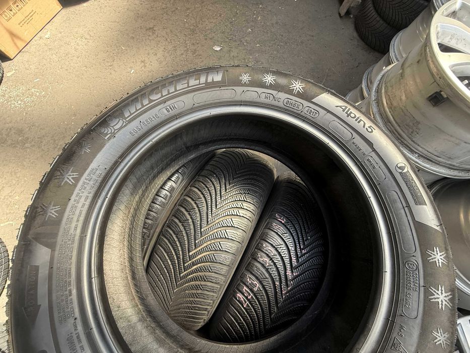 4x Anvelope Iarna 205/55 r16 M+S - Michelin Alpin 5