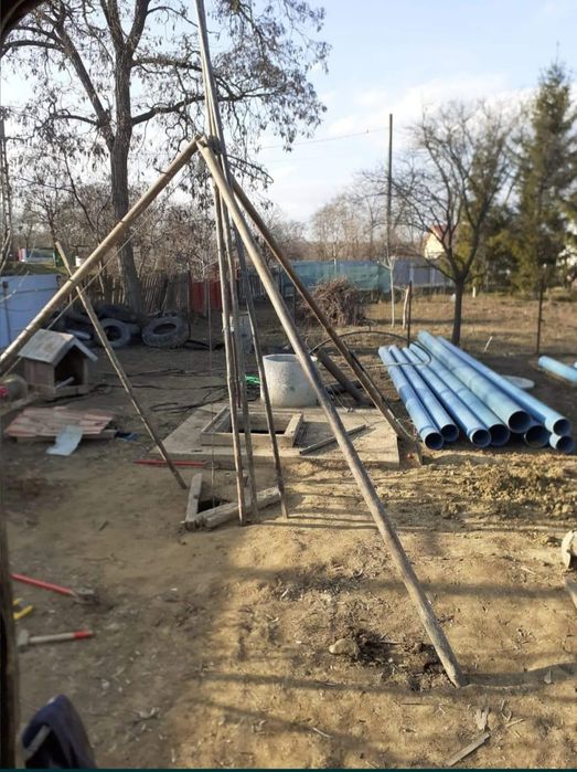 Foraje puțuri apă prelungiri denisipări