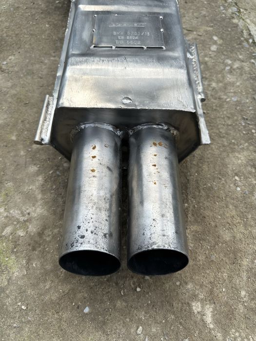 Выхлопная банка задняя Eisenmann