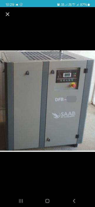 Винтовой компрессор 7,5 кВт 10 бар SAAB BAOSI блок