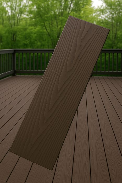 Террасная доска ДПК, декинг