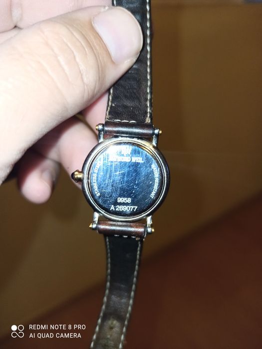 дамски часовник Raymond Weil -Geneve с бяло злато и сапфир