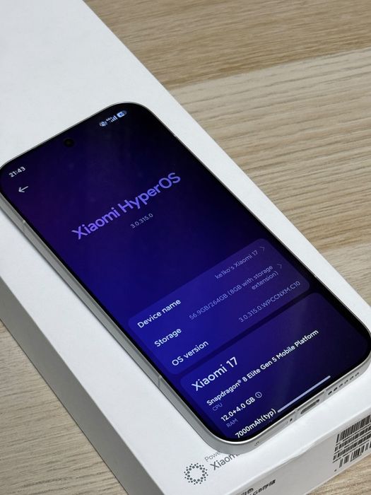 Xiaomi 17 в идеале
